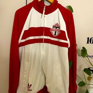 TORONTO FC Adidas brand sweater jacket mint condition